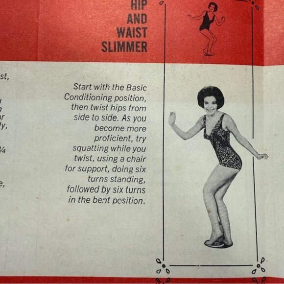 Vintage HYPNO-TWIST Hemco Equipment Mfg. Co. Spin Twist Exercise Disc - Picture 10 of 16